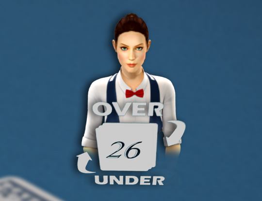 Over or Under 26 Joker 4Card 3D Dealer